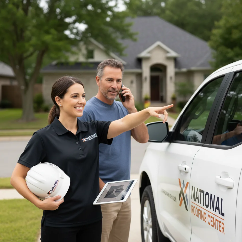 National Roofing Center customer support in Sandoval