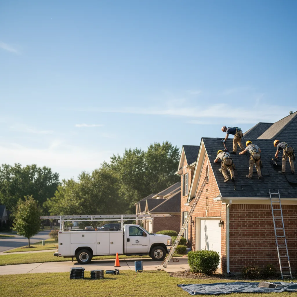 Roof Repair in Sandoval